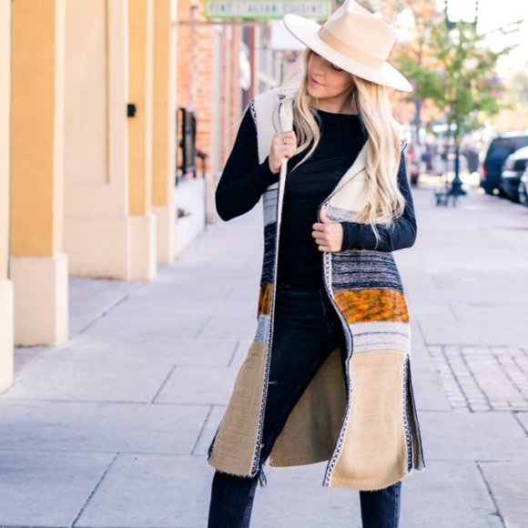 Telluride Western Cardigan Sweater - Picture 1 of 4